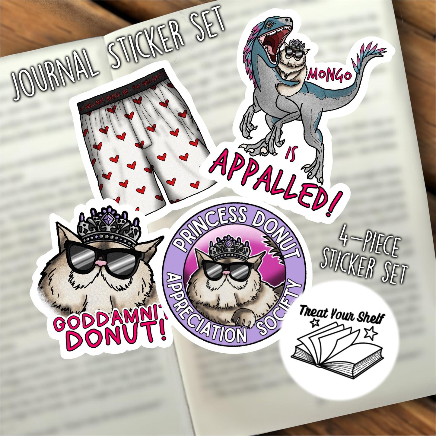 Dungeon Crawler Carl inspired Sticker Pack