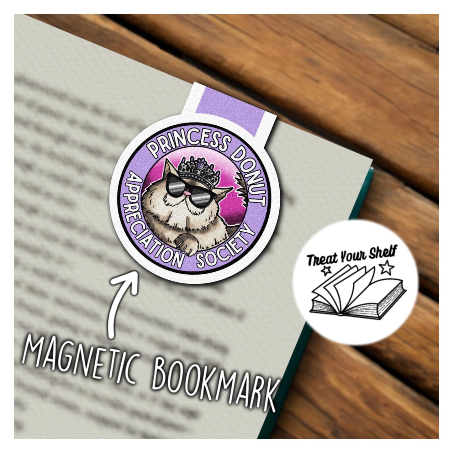 'Godammit Donut' (Dungeon Crawler Carl) Magnetic Bookmark