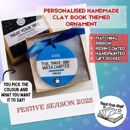 Custom Handmade Bookish Hanging Decoration