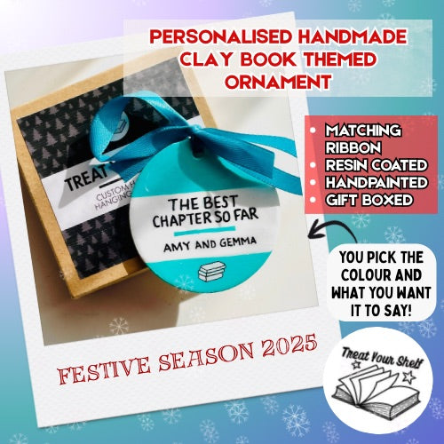 Custom Handmade Bookish Hanging Decoration