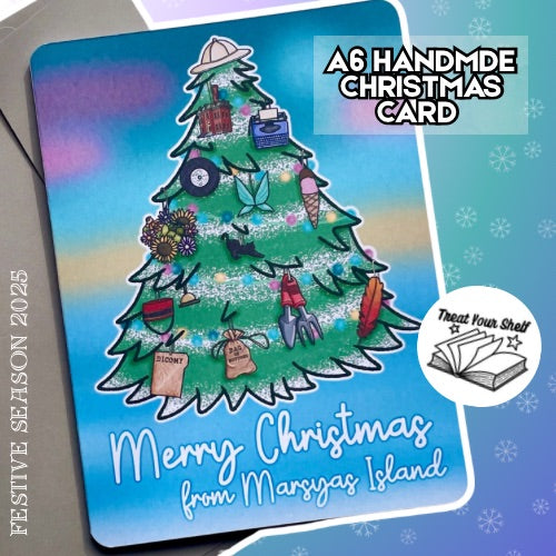 The House in the Cerulean Sea inspired Christmas Card