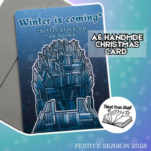 Winter is Coming Game of Thrones inspired Christmas Card
