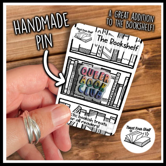 'Queer Book Club' Pin