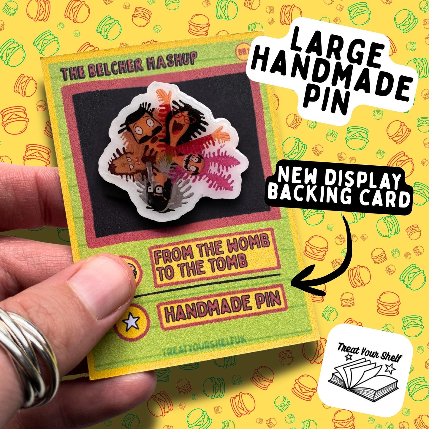 'The Belchers' (Bob's Burgers inspired) Pin